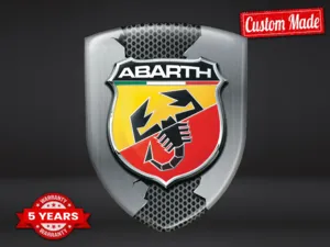 Fiat Abarth Custom Car Decals Robust Racing Luxury Minimal
